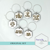Swiftie Inspired Wine Charms (set of 6)