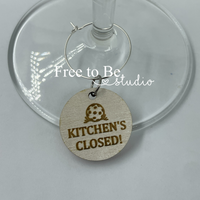 Pickleball Inspired Drink Charms (set of 6)