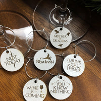 GOT Inspired Drink Charms (set of 6)